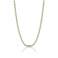 Necklace Brand Man Tennis Uomo in Steel Zircone 14NK029WG - 14NK029WG